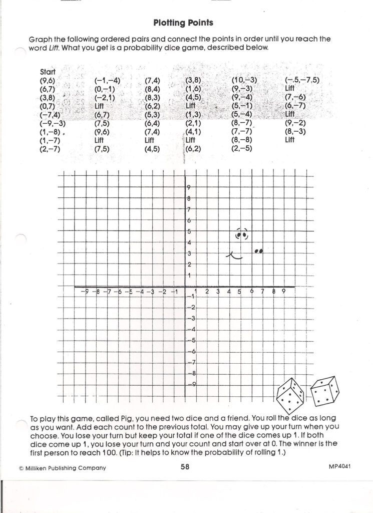 Free Printable Coordinate Graphing Worksheets Peggy Worksheets 56358 Hot Sex Picture 3553