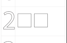 4 Year Old Worksheets Printable Numbers Preschool Preschool