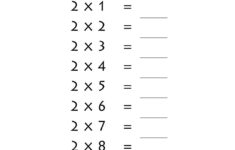 2x table worksheet printable Printable Times Tables 2 Times Table Sheets 2X Table Worksheet
