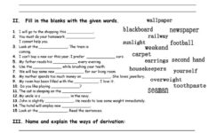 Initial Test For 9th Grade English ESL Worksheets For Distance