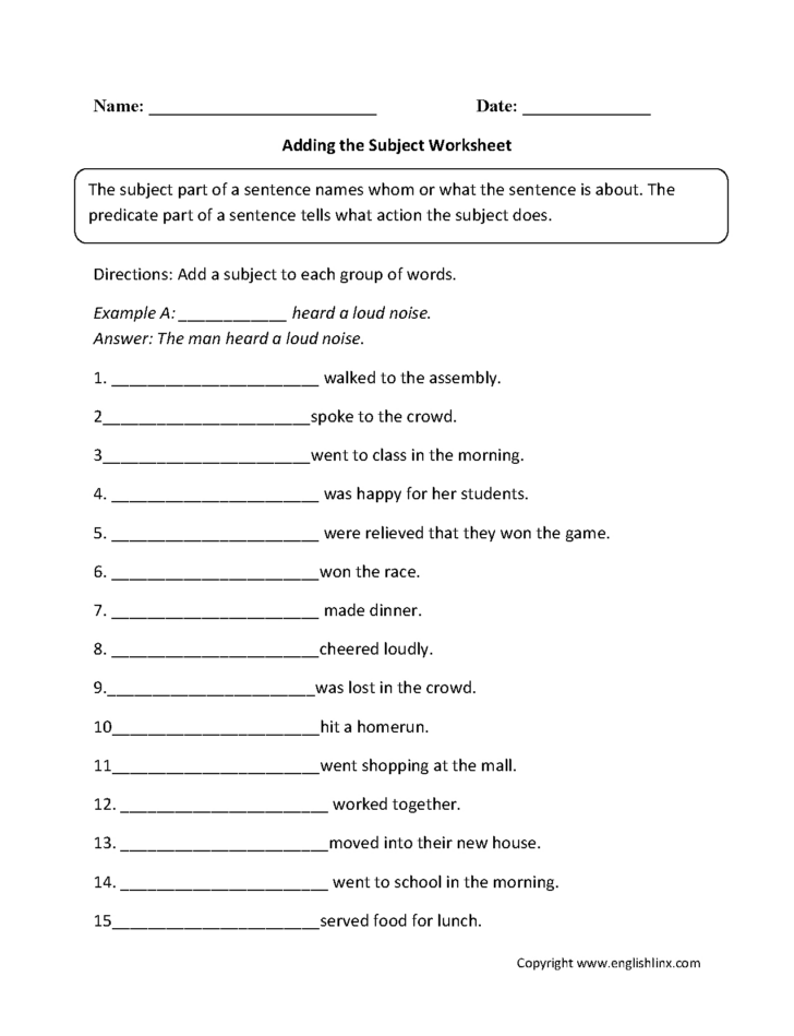 9th Grade English Worksheets Printable Free