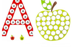 a for apple worksheet printable 1 A Is For Apple Preschool Worksheets