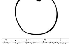 a for apple worksheet printable A Is For Apple Worksheet Kindergarten Worksheets Printable Apple
