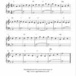 Beginner Piano Worksheets Printable Free