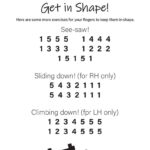 Beginner Piano Worksheets Printable Free