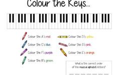 Piano Theory Worksheets For Beginners