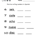 Bilingual Worksheets Printable