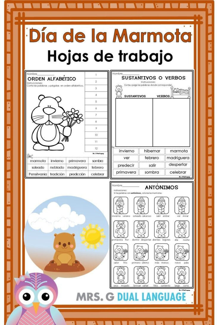 Bilingual Worksheets Printable