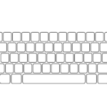 Blank Keyboard Worksheet Printable