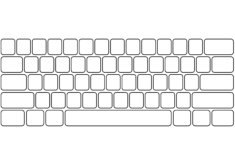 blank keyboard worksheet printable Ginger s Technology Shoppe Keyboarding Computer Keyboard Keyboard