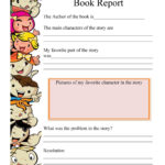 Book Report Printable Worksheets