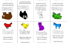 Brown Bear Mini Book Brown Bear Book Brown Bear Printables Bear