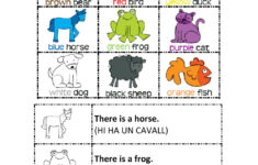 Brown Bear Online Worksheet