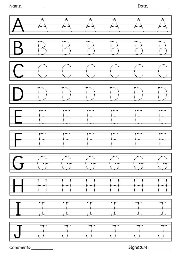 Capital Letters Worksheets Printable Coloring Sheets