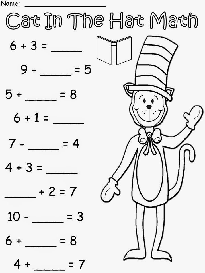 March Into March With More Cat In The Hat Dr Seuss Math Dr Seuss 