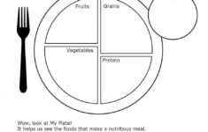 My Plate Worksheet For Health Dmproject Group Meals Preschool