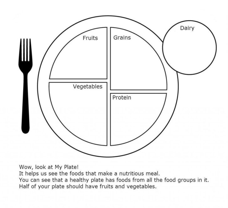 Choose My Plate Printable Worksheets