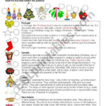 Christmas Around The World Worksheets Printables