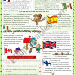 Christmas Around The World Worksheets Printables