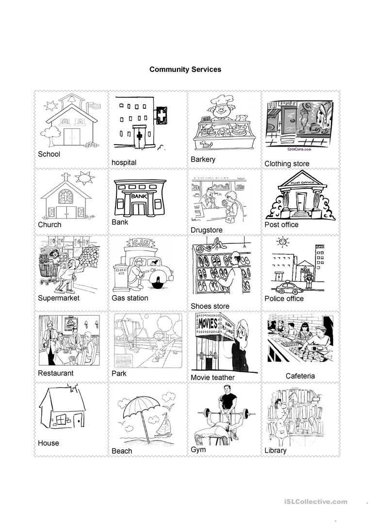 Community Service Printable Worksheets Worksheets Wiring Diagrams