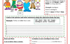 Double Comparatives Worksheet Free Esl Printable Worksheets Made