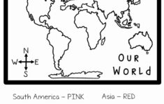 7 Continents Worksheet For First Grade Geography Worksheets Social