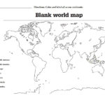 Continents Worksheet Printable