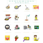 Cooking Verbs Printable Worksheets