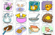 Esl Cooking Vocabulary Worksheets