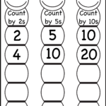 Counting In Twos Worksheet Printable