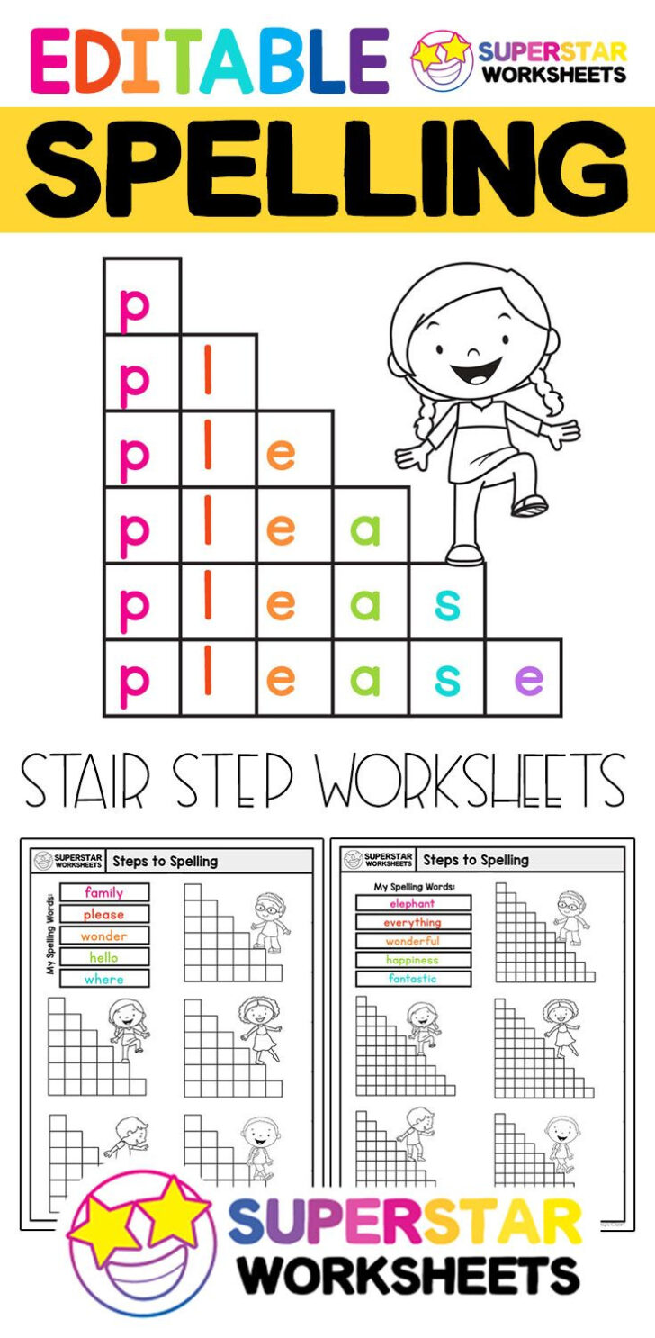 Create Spelling Worksheets Printable