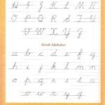 Cursive Writing Worksheets Printable Capital Letters