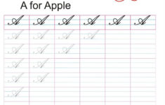 Cursive Writing Capital Letters Worksheets Writing Worksheets Free