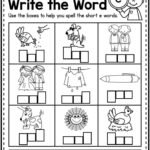 Cvc Words Worksheets Free Printable