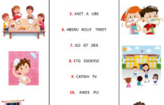 Daily Routine Online Pdf Worksheet