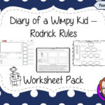 Diary Of A Wimpy Kid Printable Worksheets