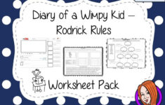 Diary Of A Wimpy Kid Worksheet Pack Wimpy Kid Wimpy Kid Books