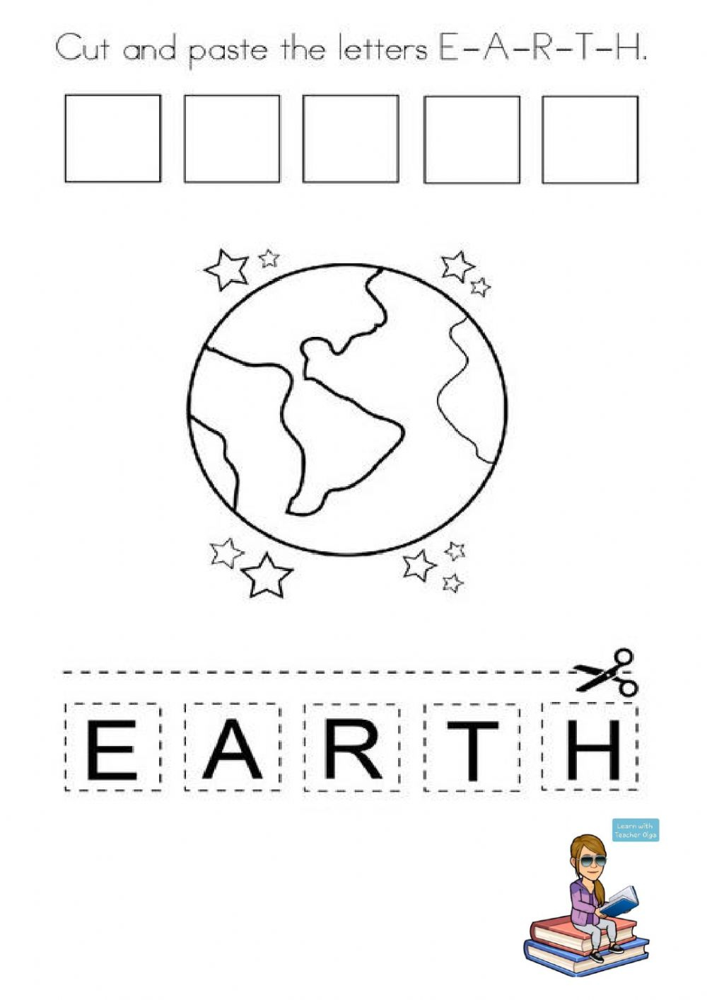 The Earth Online Worksheet