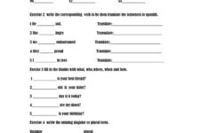 Basic English Test Worksheet Free ESL Printable Worksheets Made By