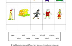 fairy tale printable worksheets 1 Fairy Tales Interactive Worksheet