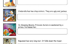 Fairy Tales Relative Pronouns Worksheet