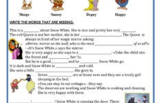Fairy Tale Printable Worksheets Printable Worksheets