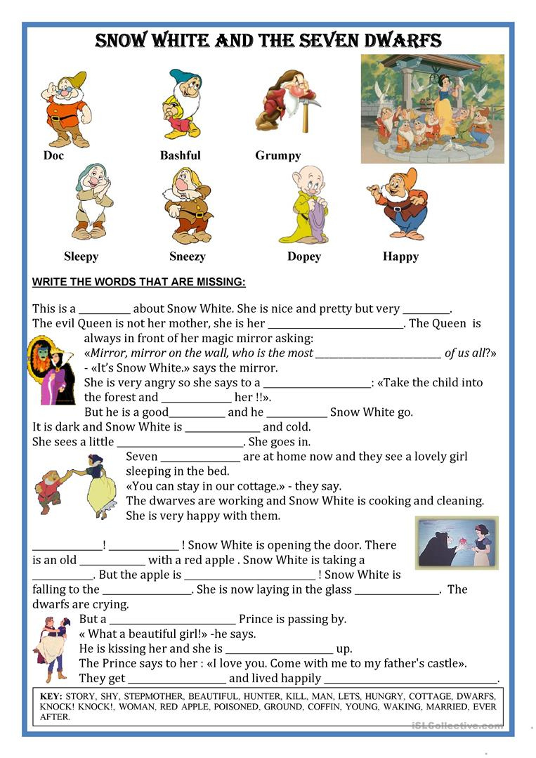 Fairy Tale Printable Worksheets Printable Worksheets