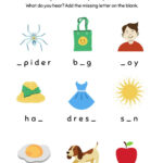 Fill In The Missing Letters In Words Printable Worksheets