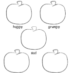 Five Little Pumpkins Printable Worksheet