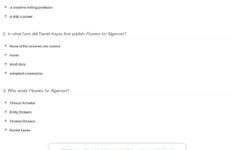 19 Task Cards Use The Intriguing Short Story Flowers For Algernon