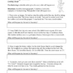 Foreshadowing Worksheets Printable