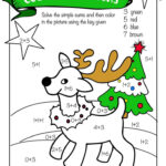 Free Printable Christmas Math Worksheets For 2nd Grade