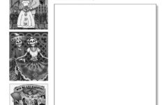 English Worksheets Day Of The Dead Worksheet Art Lessons Middle