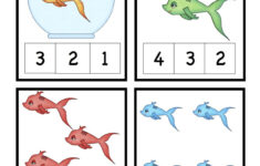 Dr Seuss Theme FREE Preschool Printables Cute Fish Number Printable